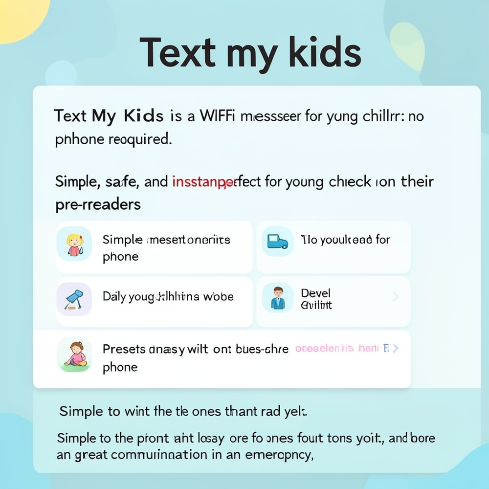 Text My Kids website