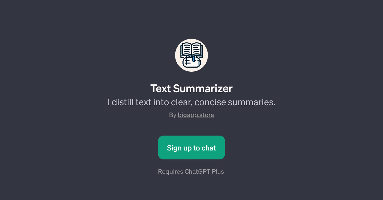 Text Summarizer website