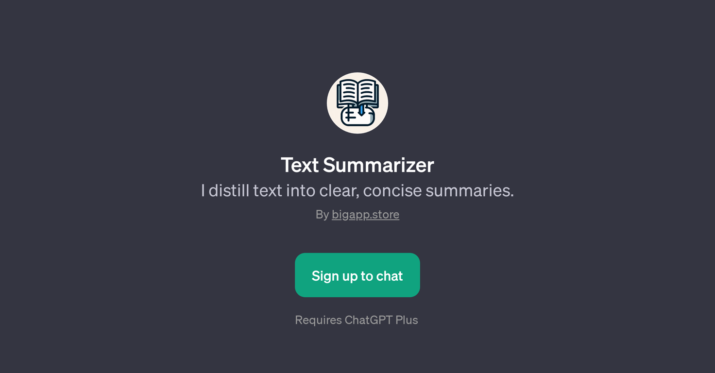 Text Summarizer website