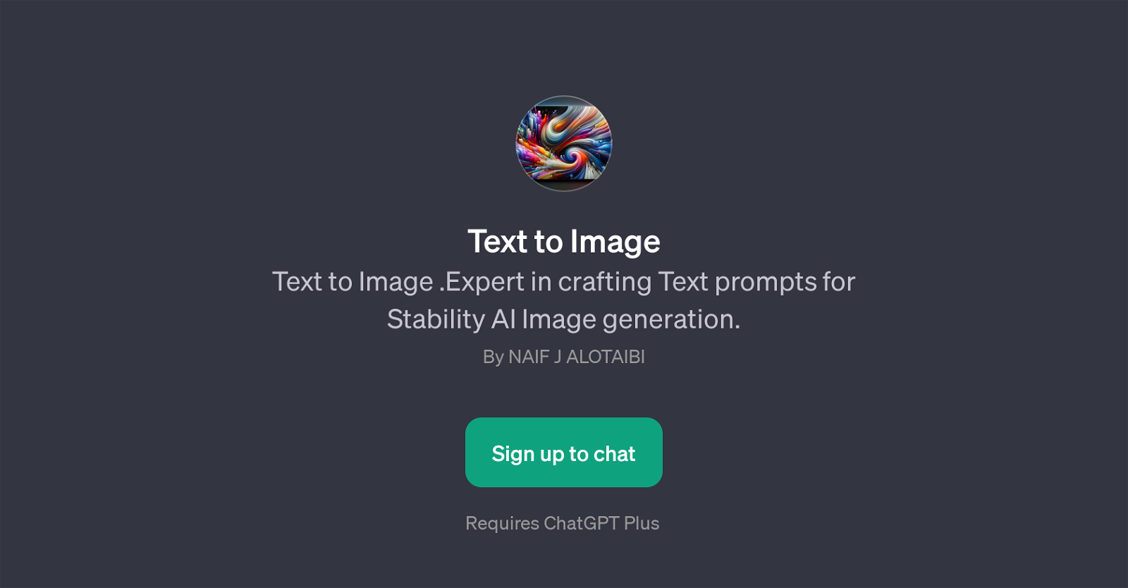 Text to Image website