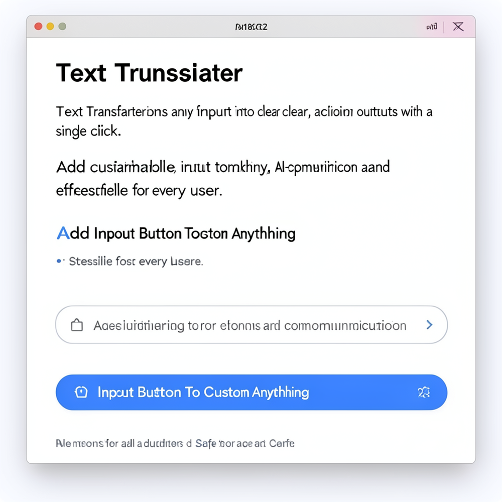 Text Translator website