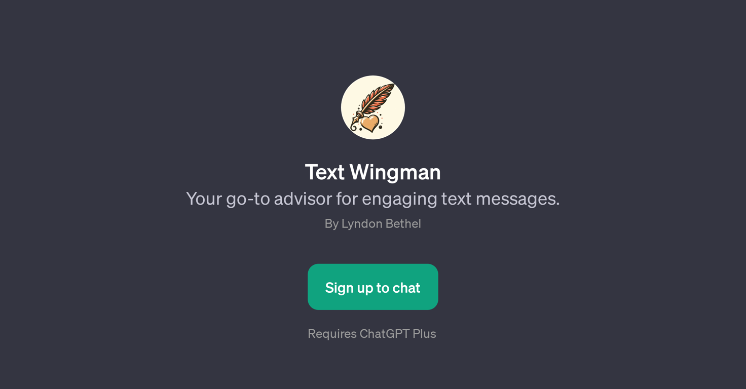 Text Wingman website