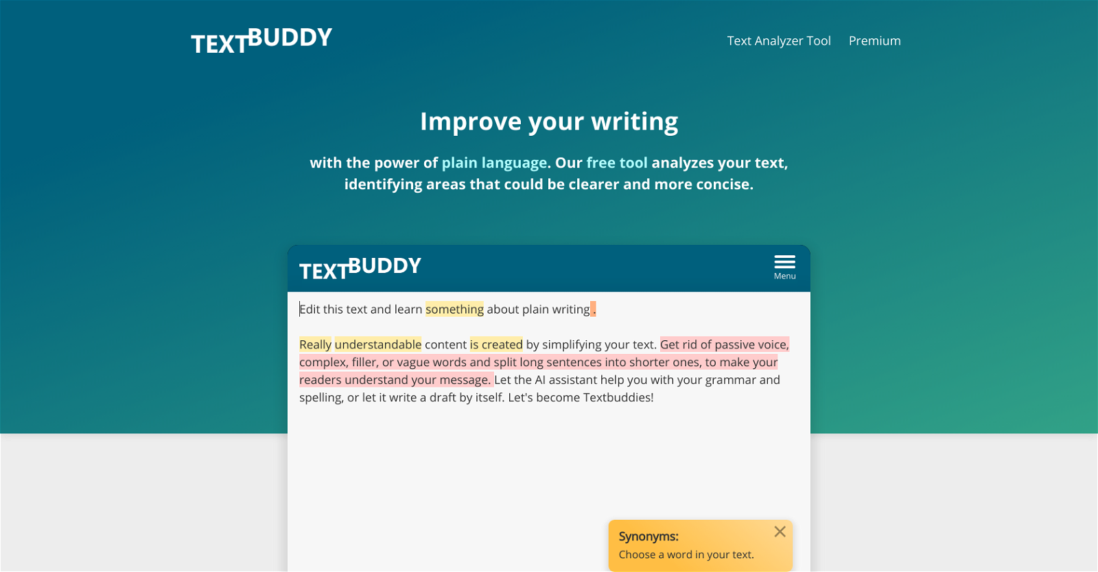 Textbuddy website