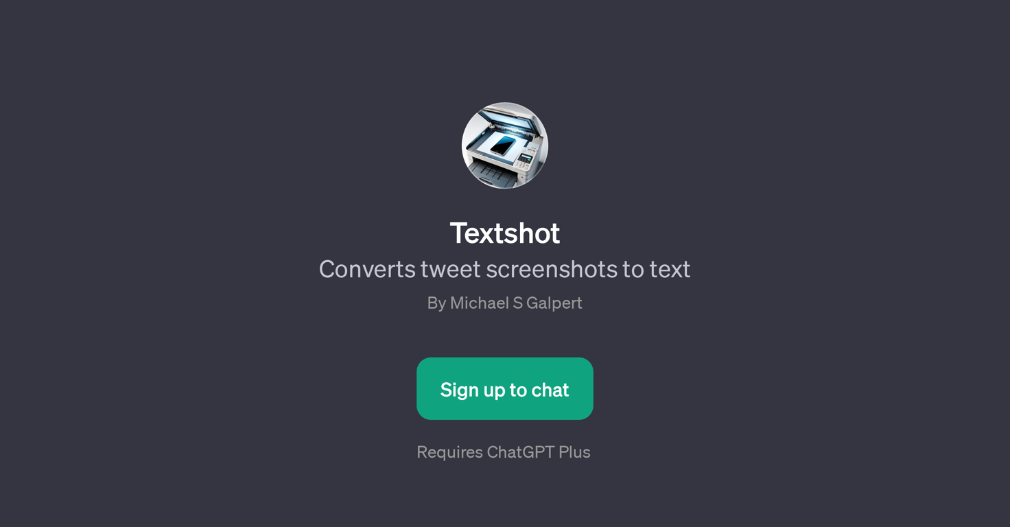 Textshot website