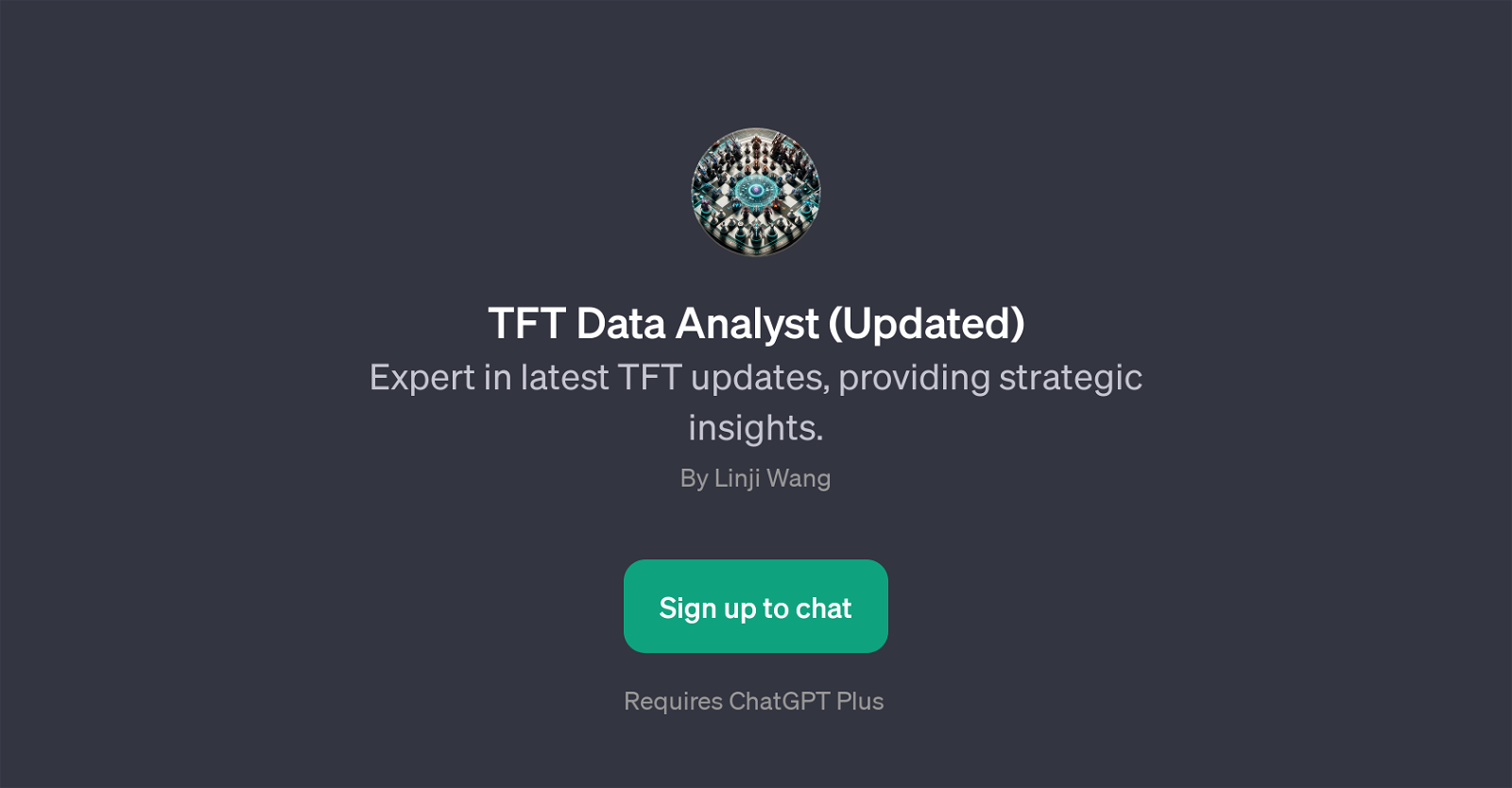 TFT Data Analyst (Updated) website