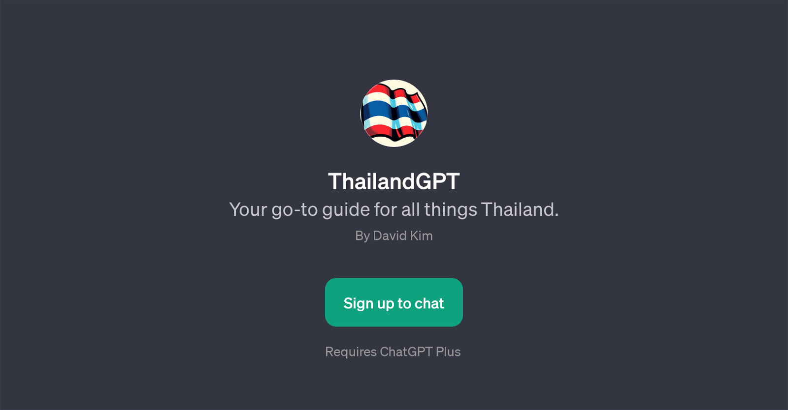 ThailandGPT website