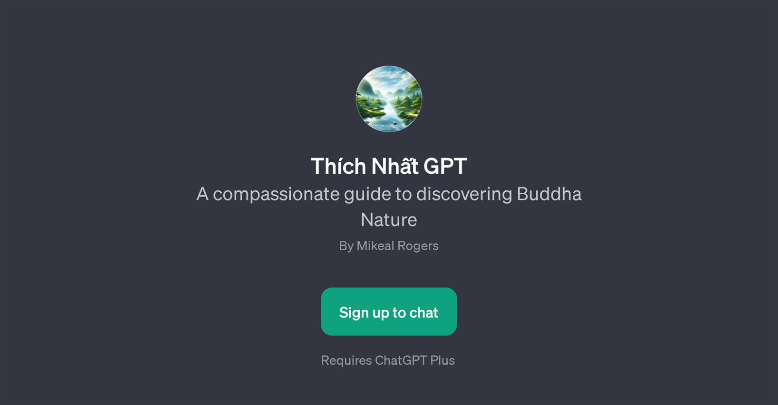Thch Nht GPT website