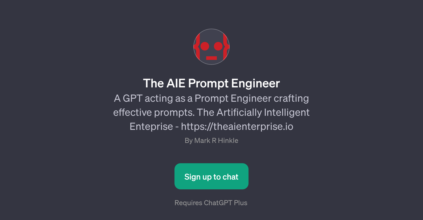 The AIE Prompt Engineer website