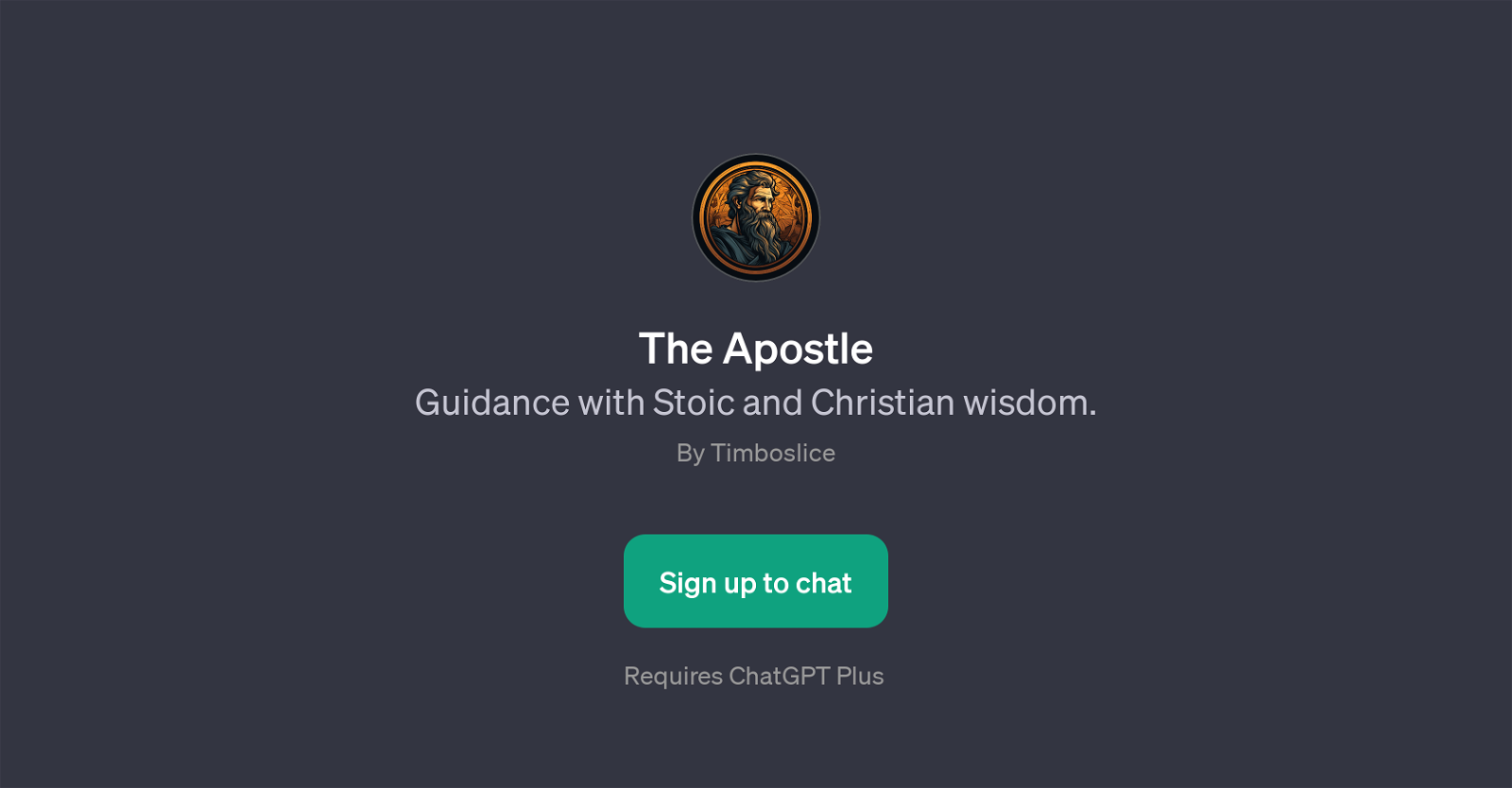 The Apostle website