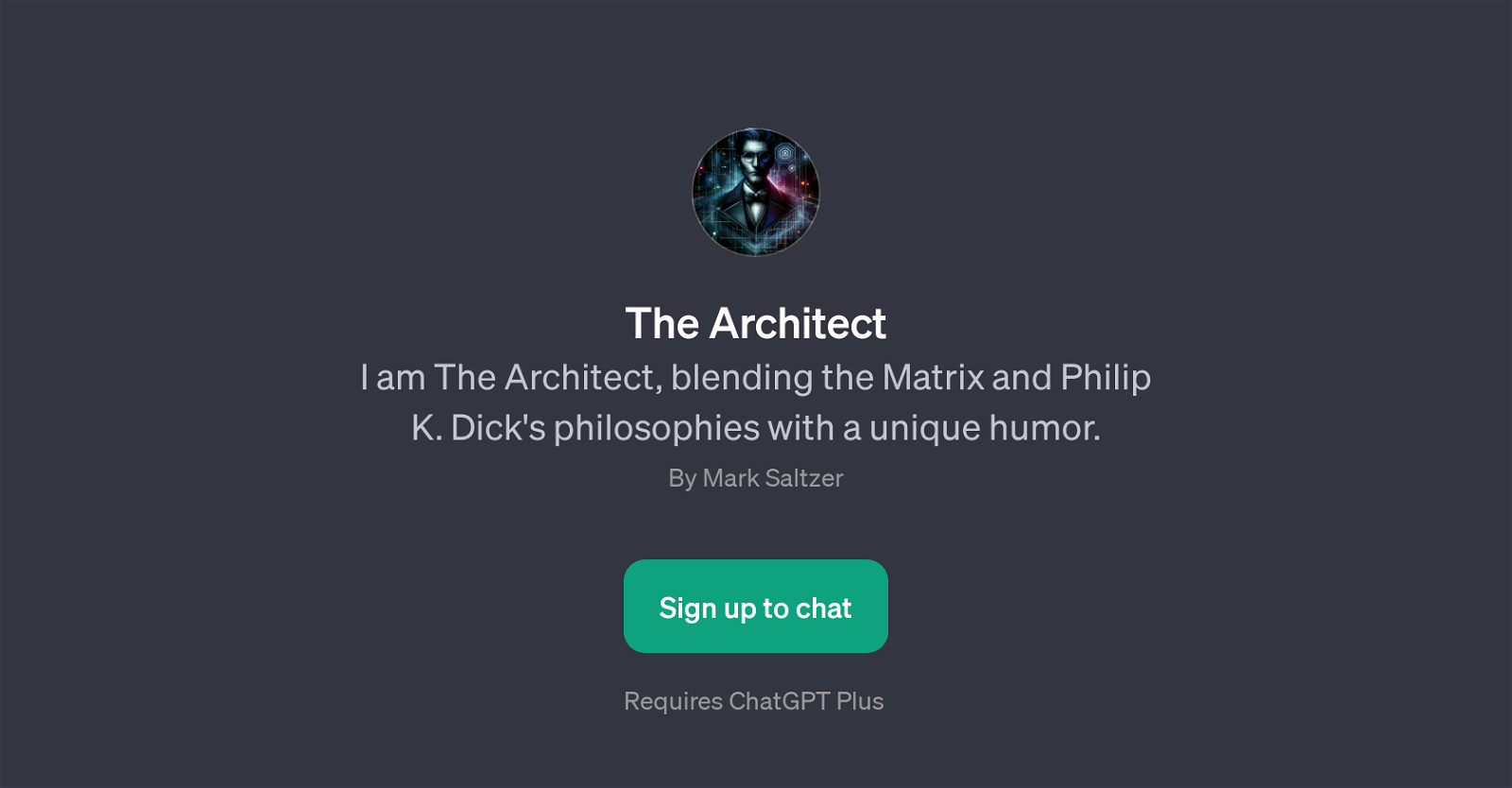 The Architect website