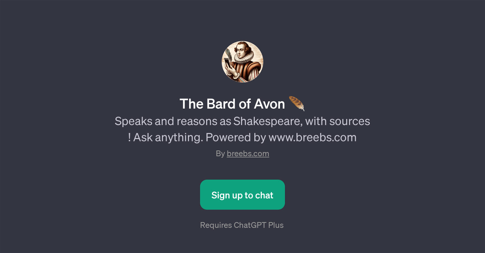 The Bard of Avon website