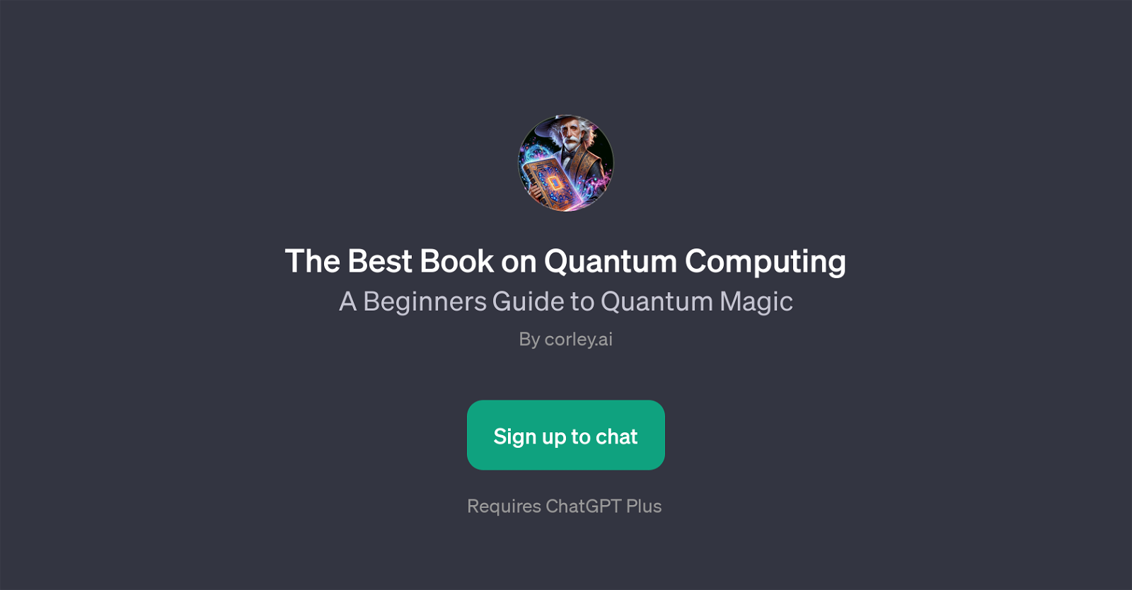 The Best Book on Quantum Computing GPT website
