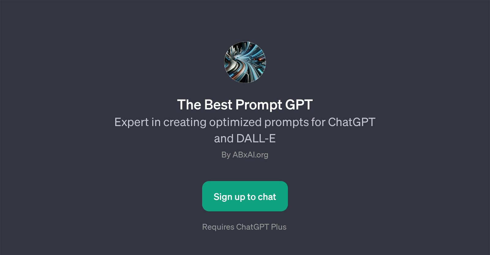 The Best Prompt GPT website