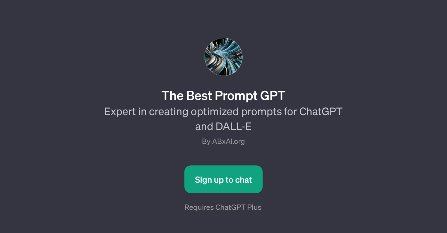 The Best Prompt GPT website