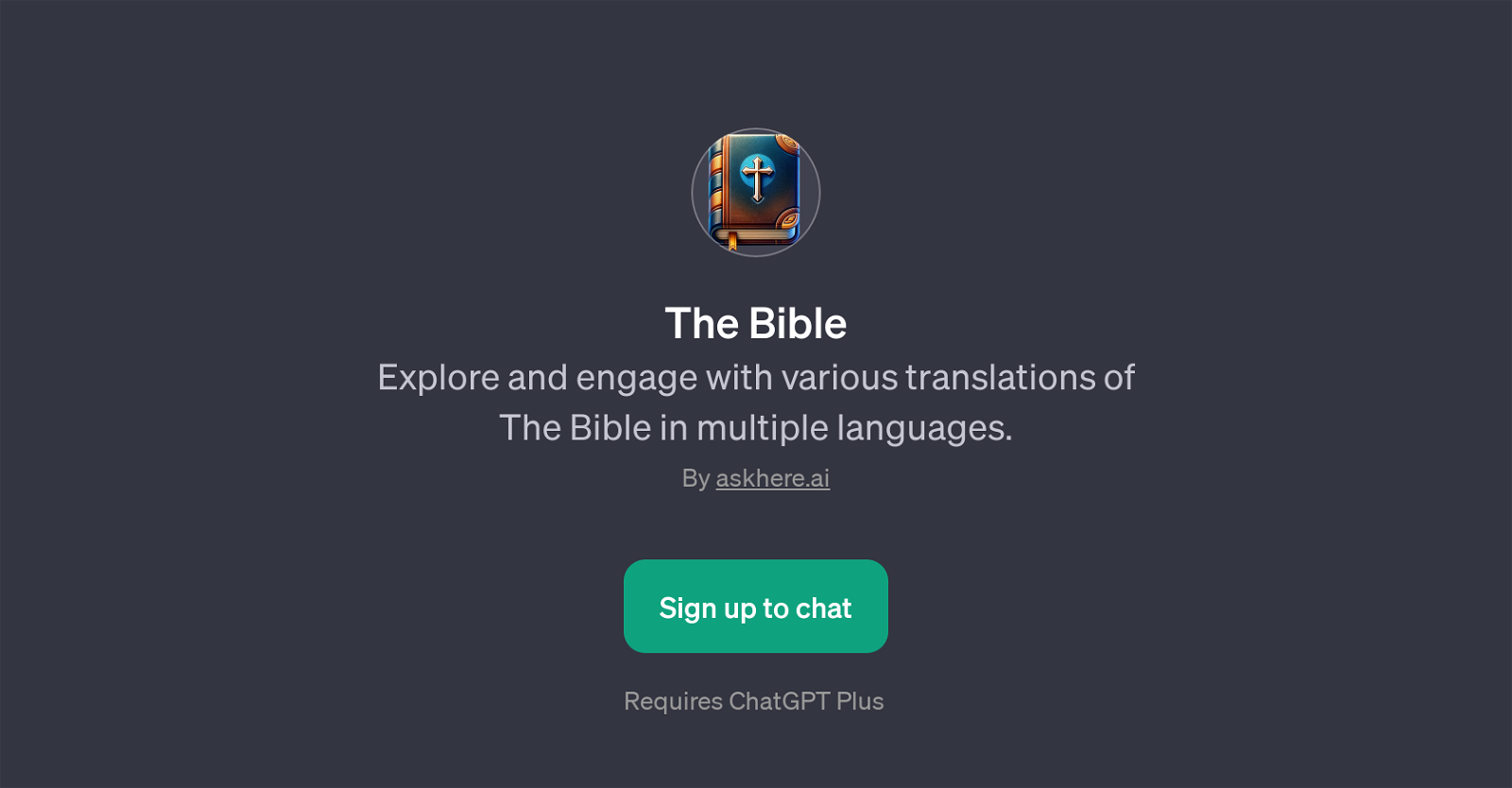 The Bible website
