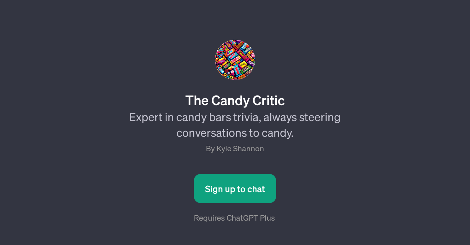 The Candy Critic website