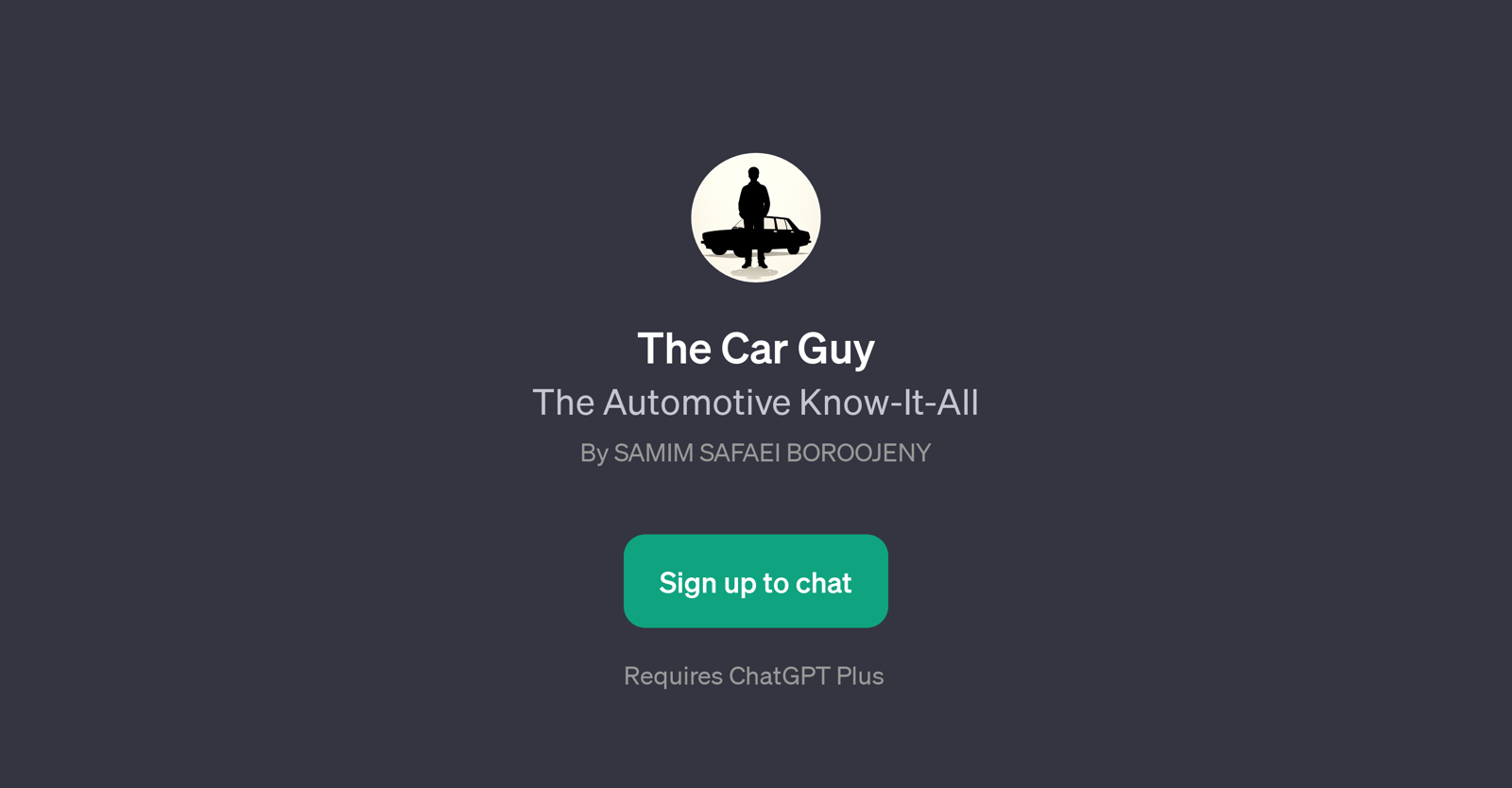 The Car Guy website