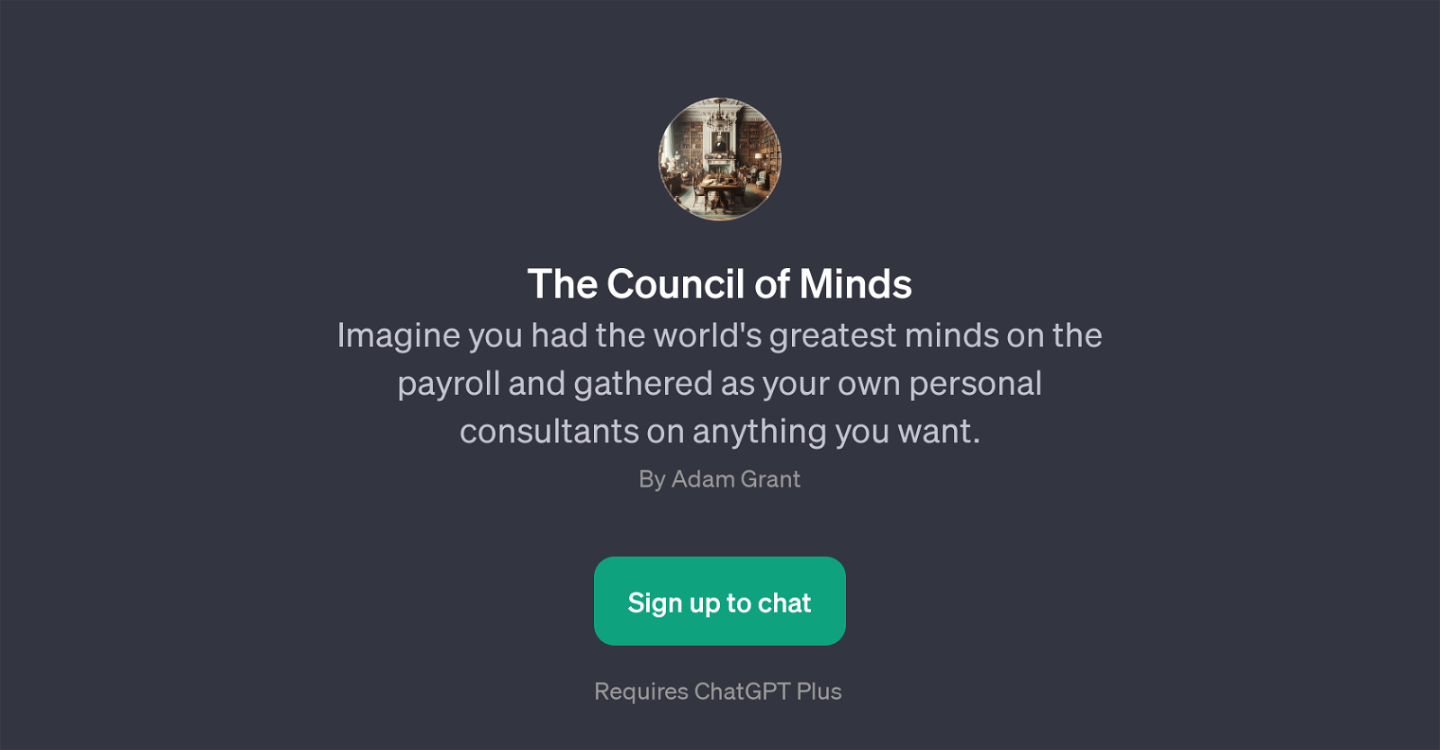 The Council of Minds website