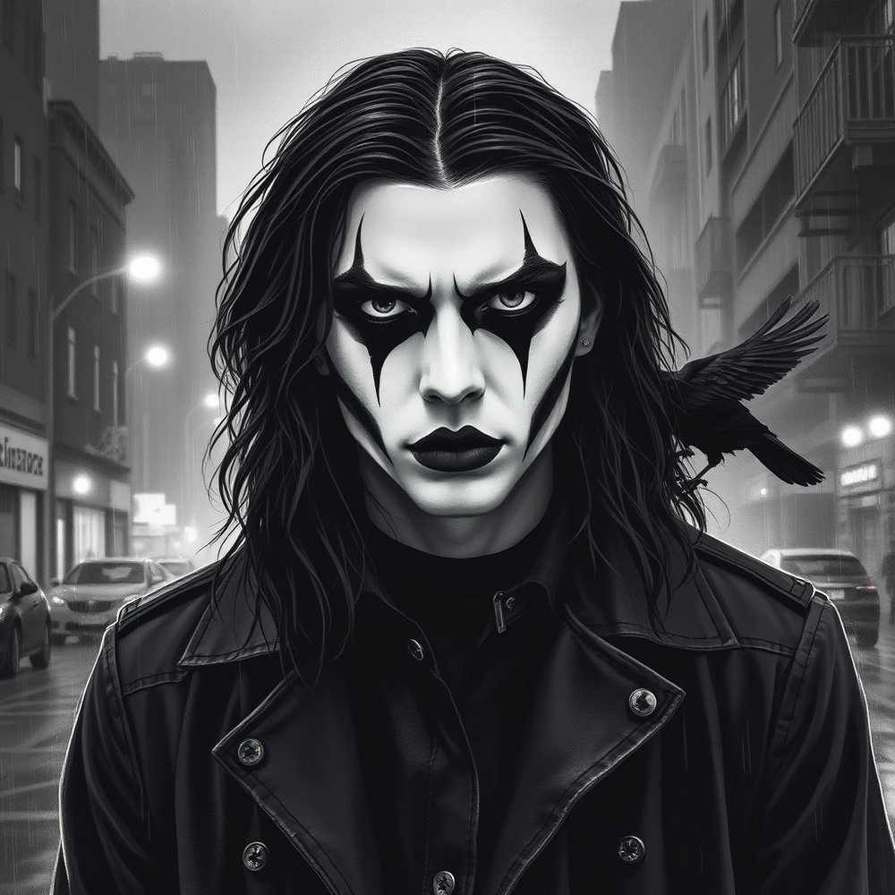 THE CROW IMAGE GENERATOR website