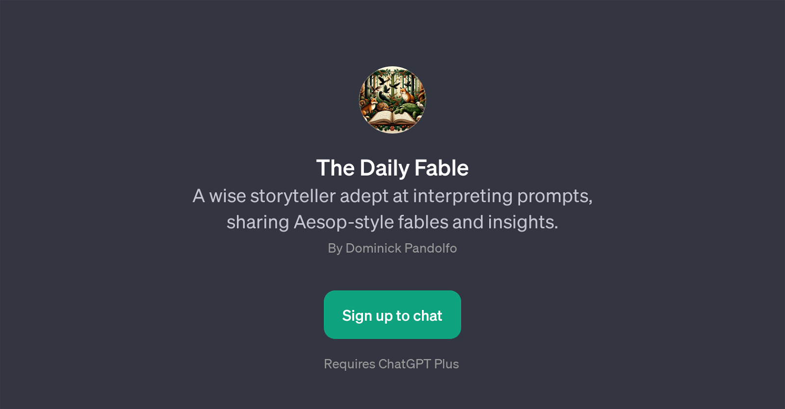 The Daily Fable website