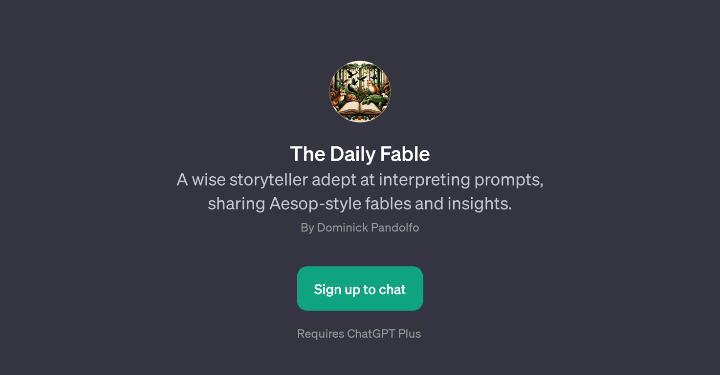 The Daily Fable website