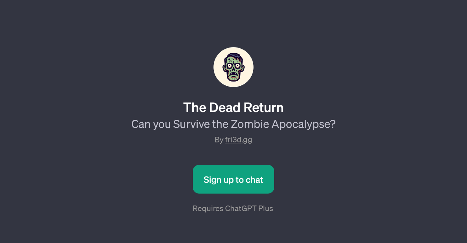The Dead Return website