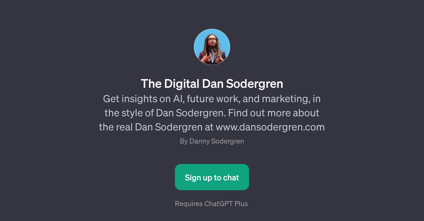 The Digital Dan Sodergren website