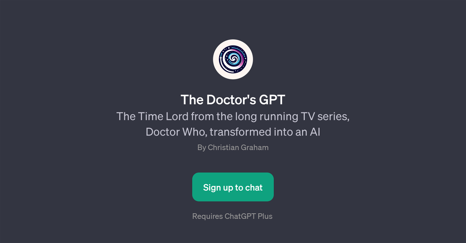 The Doctor's GPT website