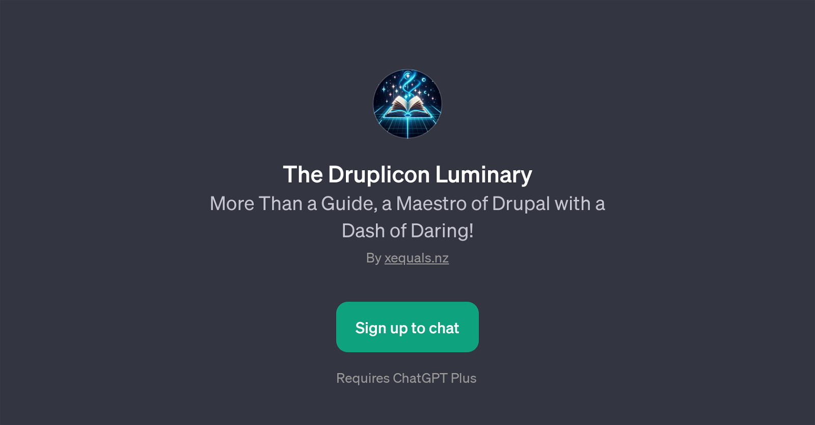 The Druplicon Luminary website