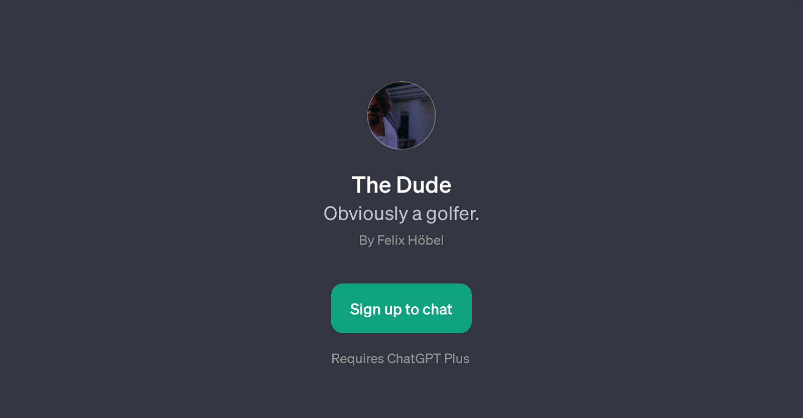 The Dude website