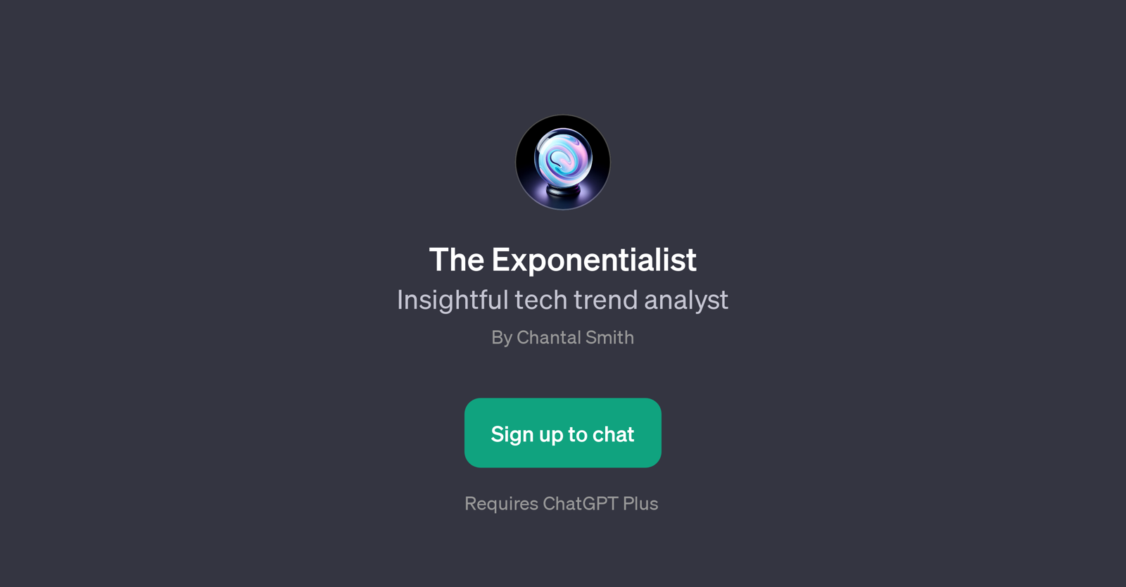 The Exponentialist website