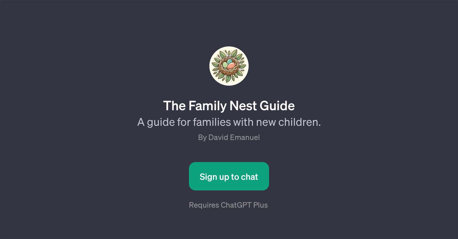 The Family Nest Guide website