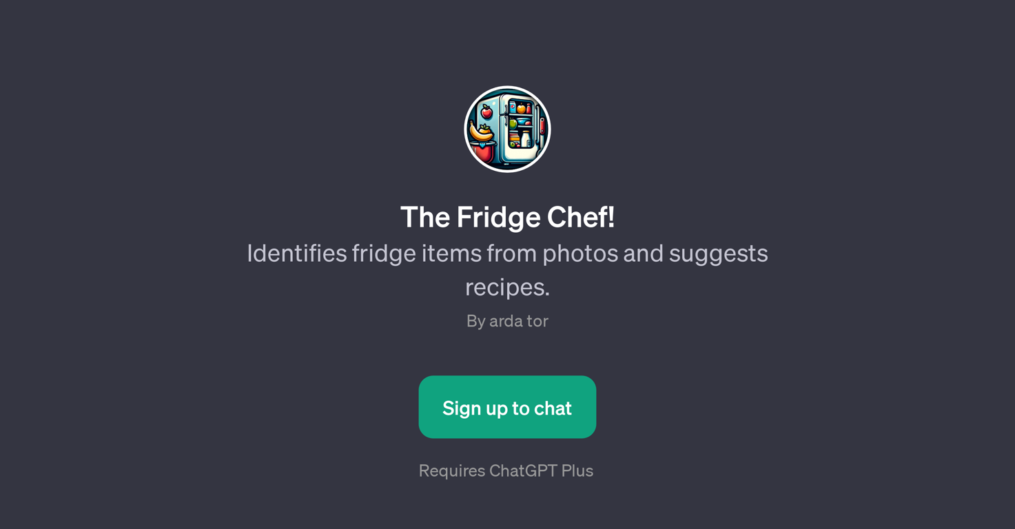 The Fridge Chef website
