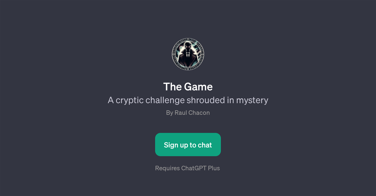 The Game website