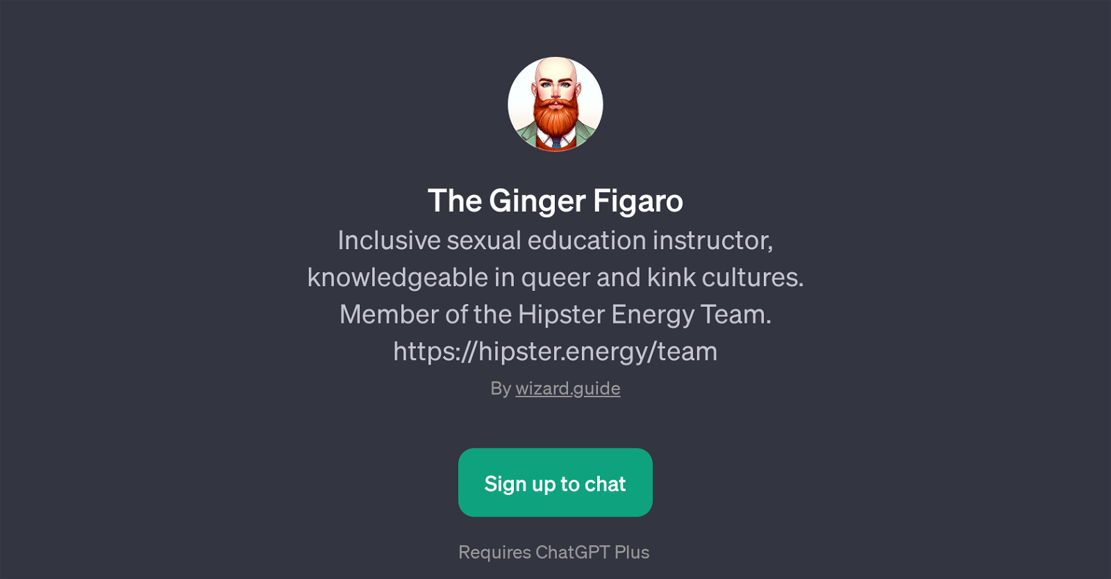 The Ginger Figaro website