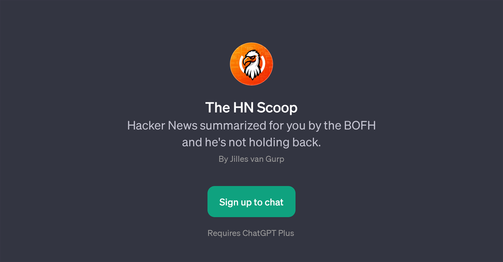 The HN Scoop website