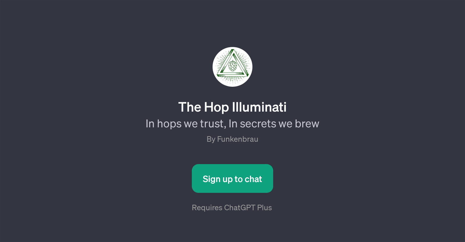 The Hop Illuminati website