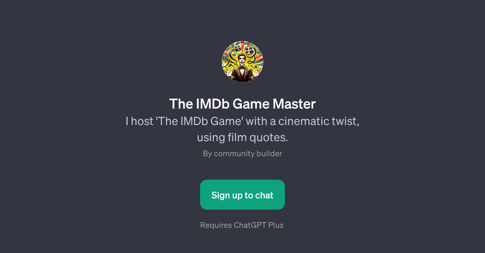 The IMDb Game Master website