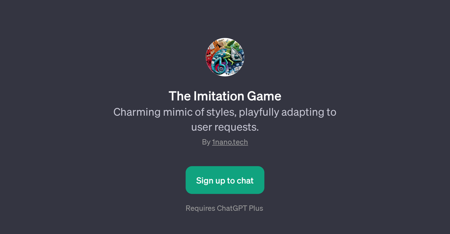 The Imitation Game website