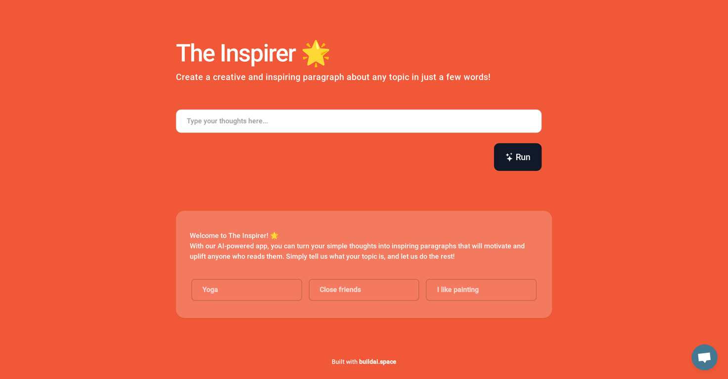 The Inspirer website