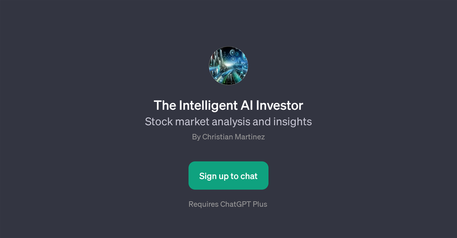 The Intelligent AI Investor website
