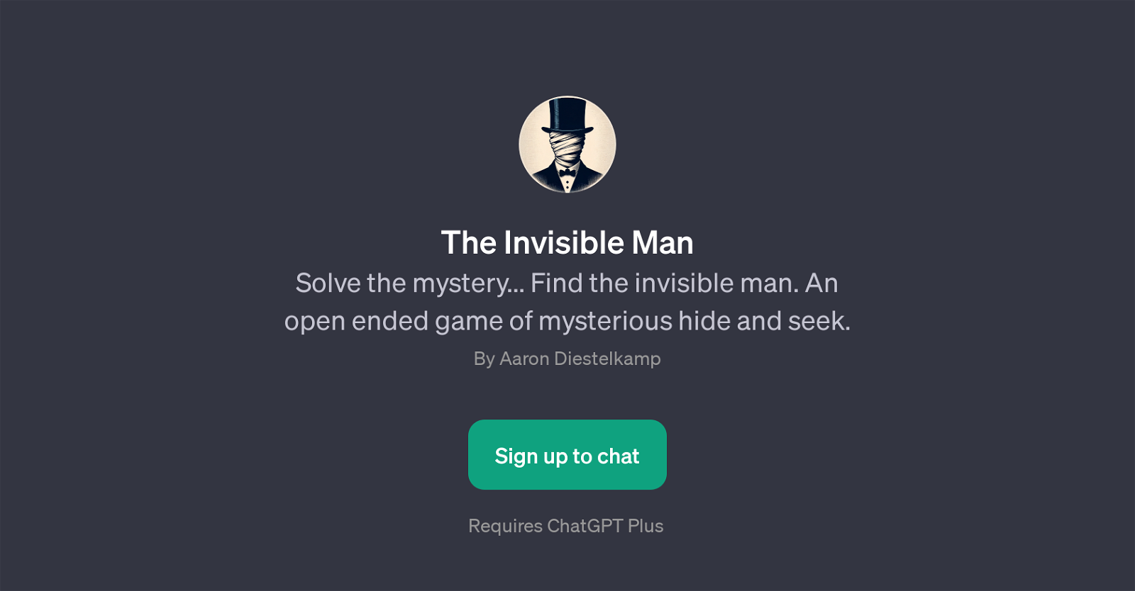 The Invisible Man website