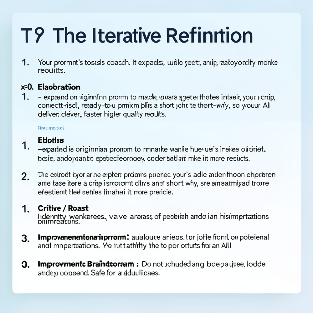 The Iterative Refinement website