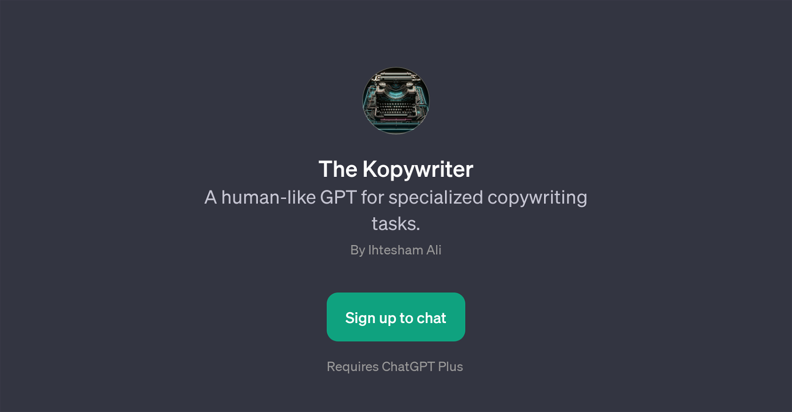 The Kopywriter website