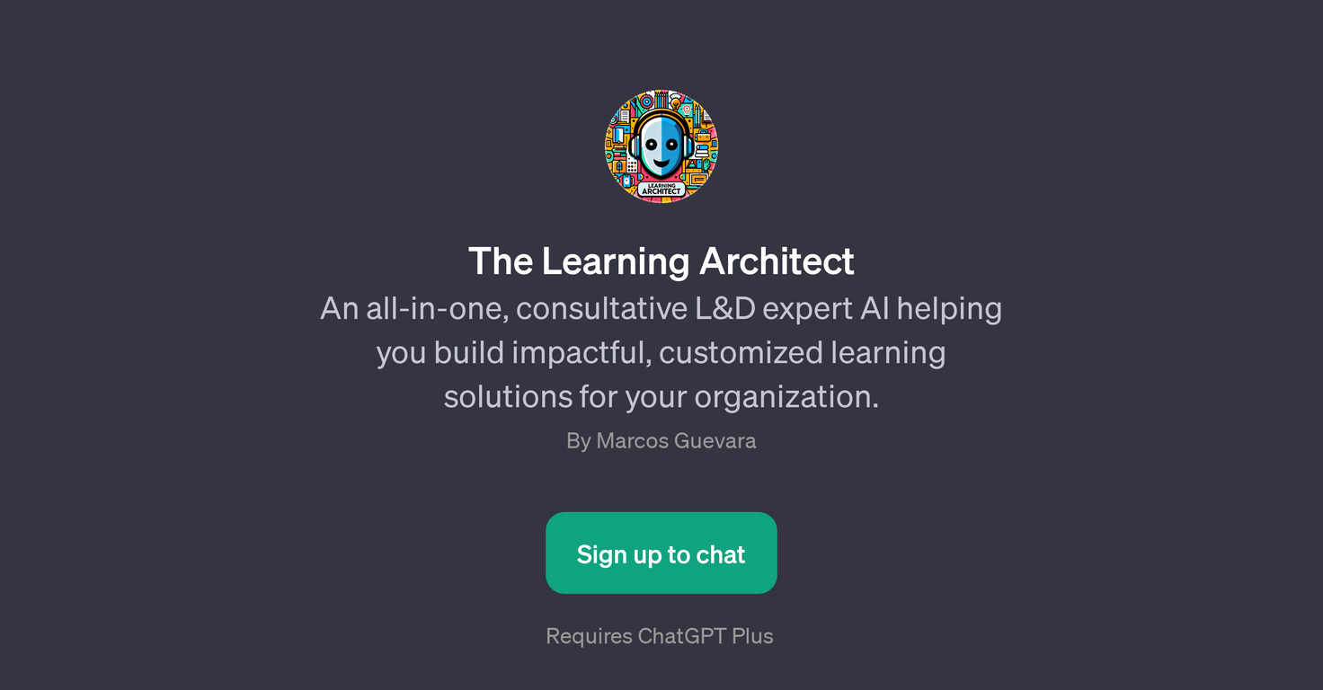 The Learning Architect website