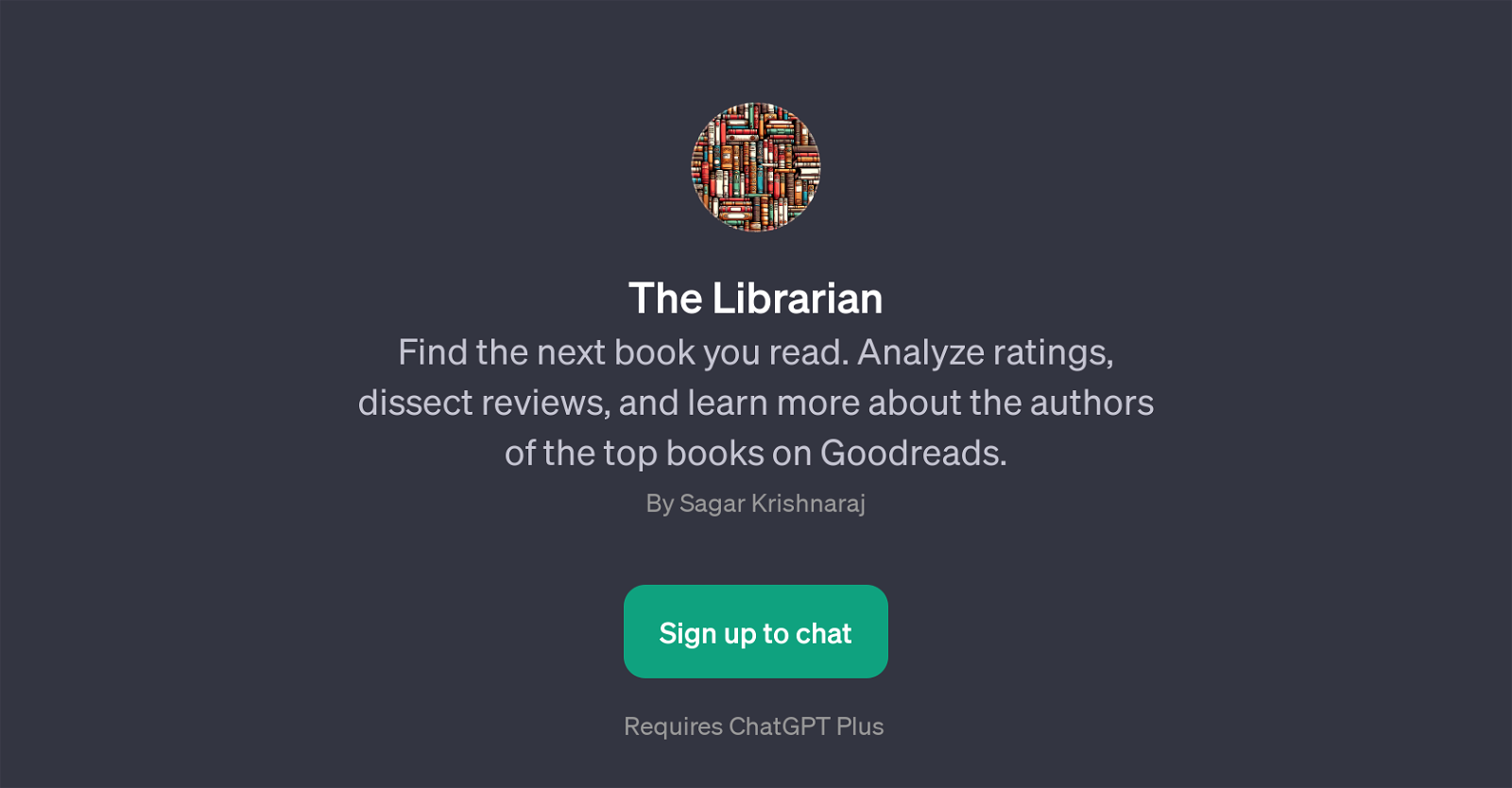 The Librarian website