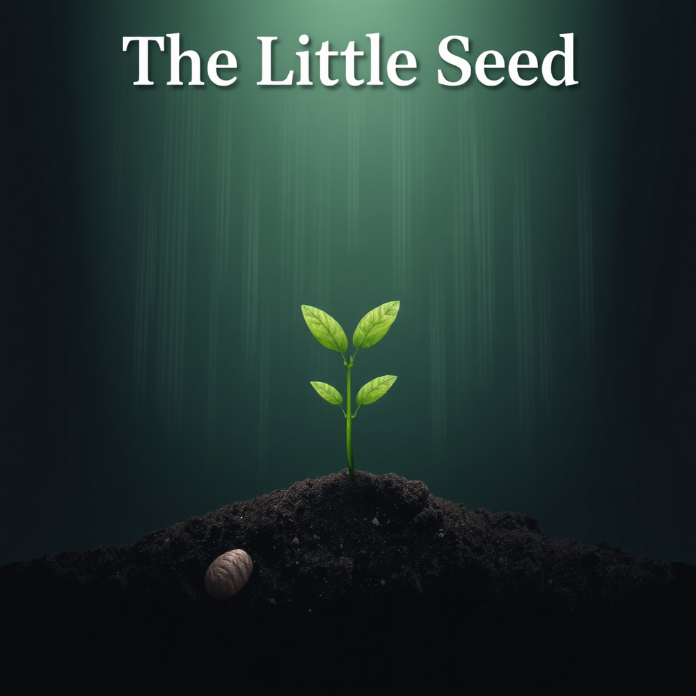 The Little Seed  Once there was a tiny seed lying on dry ground. Every day, it dreamed of becoming a tall tree, but it was afraid of the dark soil.  One day, the rain came and gently carried the seed into the earth. At first, everything was dark and lonel website