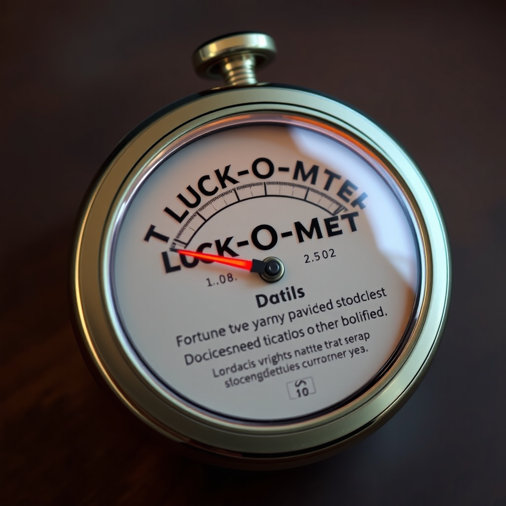 The Luck-O-Meter website