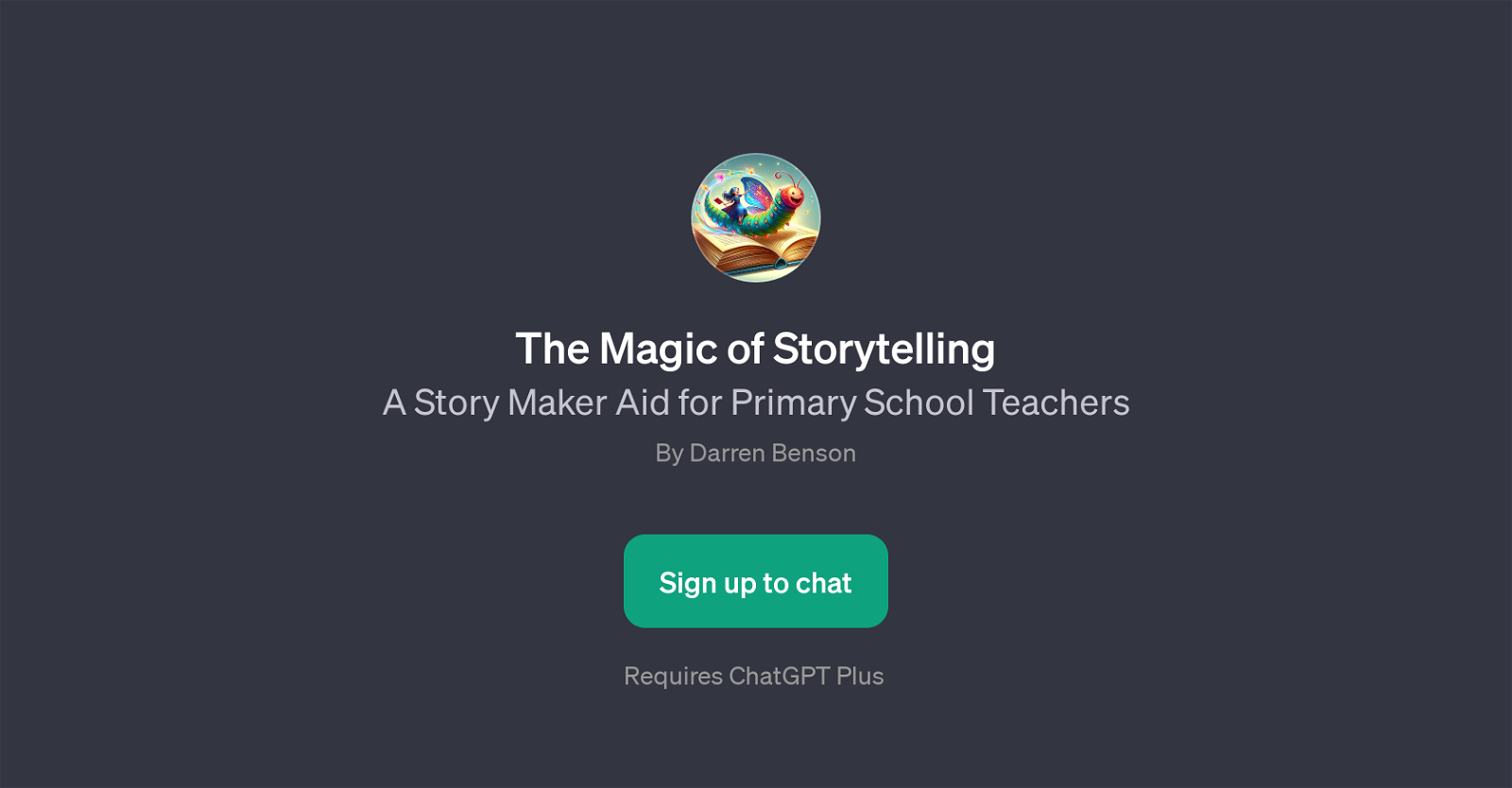 The Magic of Storytelling website
