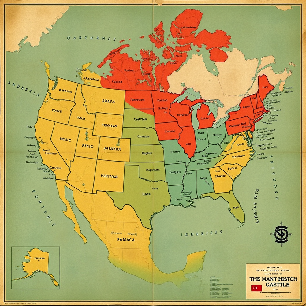 The Man in the High Castle Simulator Geographic Map Photo website